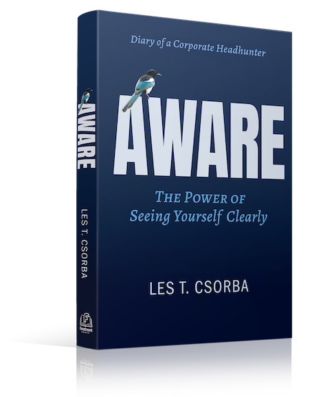 Aware_3D cover of Aware: The Power of Seeing Yourself Clearly by Les Csorba