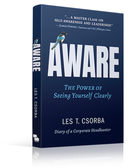 cover of Aware: The Power of Seeing Yourself Clearly by Les Csorba
